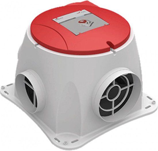Zehnder Comfofan Silent RFZ met bediening en euro stekker - 458006616