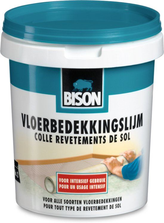 Bison Vloerbedekkingslijm Verwijderbaar - 4 kg