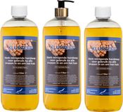 Claudius Cosmetics B.V. Kluszeep 1 liter - met gouden pomp - set van 3 stuks - Voordeelverpakking