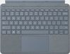 Microsoft Surface Go Signature Toetsenbord Type Cover - Frans AZERTY-toetsenbord - ijsblauw (Alcantara) - compatibel met Surface Go 2 en 3