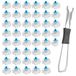 45 touches mécaniques, bleu, adapté aux jeux et à l'usage de bureau, avec outil de déverrouillage de touches