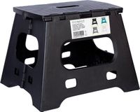 Splendole Keukentrap - huishoudtrap - Opstapkrukje - 27 CM - Zwart