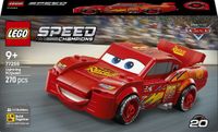 LEGO Speed Champions Bliksem McQueen Raceauto – Auto Bouwpakket voor Kinderen – Disney Cadeau voor Jongens en Meisjes vanaf 9 Jaar en Fans van de Pixar Cars Films – 77255