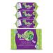 Kandoo Melon Lingettes Humides Jetables Adaptées aux Enfants Douceur Extrême 4 Packs de 60 lingettes, 240 unités