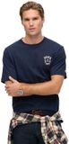 Superdry Athletic Club T-shirt Heren Nautical Navy M