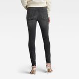G-STAR 3301 Skinny Wmn Jeans für Damen, worn in black moon