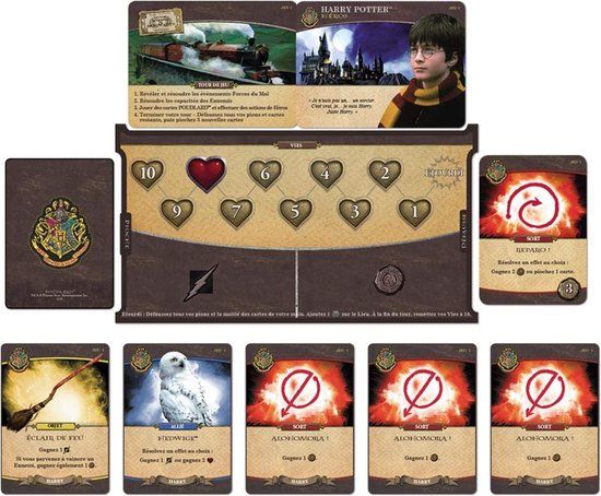 Asmodee Harry Potter Hogwarts Battle - Strategisch bordspel - Franse Editie