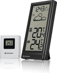 Bresser MeteoTemp Weerstation - voor Binnen & Buiten - incl. Weertrend