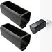 Eufy Weerbestendige siliconen beschermhoes voor Eufy S3 Pro camera, duurzame en zachte hoes, 2 stuks, Schwarz