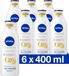 NIVEA Verstevigende Bodylotion Q10 - 6 x 400 ml - Voordeelverpakking