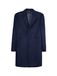 GOBI Cashmere Manteau en cachemire pour homme à revers crantés bleu marine