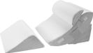 VEVOR Ensemble de coussins orthopédiques en coin (4 pièces) Blanc/Gris