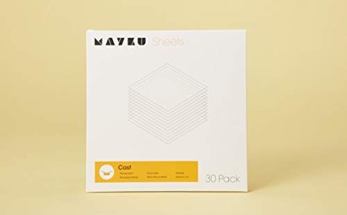 Mayku Gegoten vellen (transparant) Pack van 30 - 5060578580040