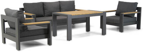 Lifestyle Garden Furniture Lifestyle Milano stoel-bank high dining loungeset 4-delig