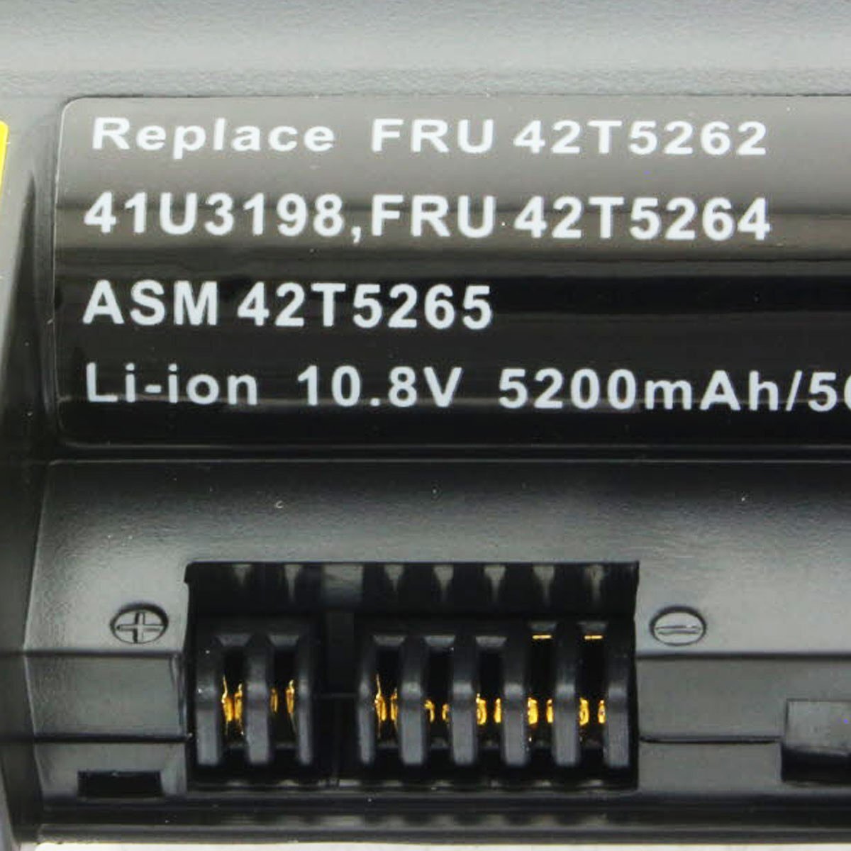 ACCUCELL Batterij voor Lenovo Thinkpad R61-serie, R400-serie, T61-serie 5200 mAh