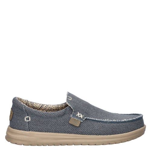 Hey Dude Mikka Braided Moccasins Blue