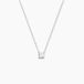 Kariane Collier Argent Blanc Oxyde De Zirconium
