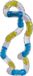 Tangle Toys Tangle Relax Therapy (BrainTools Imagine) - Blauw Geel