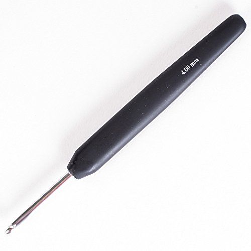 KnitPro softgrip aluminium haaknaald nummer 4