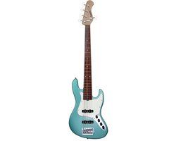 Sadowsky MetroExpress Vintage J/J Bass Morado Solid Sage Green Metallic 5-snarige elektrische basgitaar