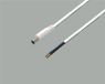 BKL Electronic 072090 Electriciteitssnoer Zwart, Wit 2 m