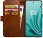 Rosso Element Book Case Wallet Hoesje Geschikt voor OnePlus Nord 3 | Portemonnee | 3 Pasjes | Magneetsluiting | Stand Functie | Bruin