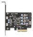 DeLOCK 90345 Carte d'interface PCIe - USB Type-C