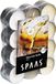 Spaas White Cake Vanilla Scented Tealights - 120 Pack - 4.5 Hour Burn Time