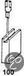 Asein Milwaukee Koolborstel-set 1309 voor handgereedschap, met automatische stop