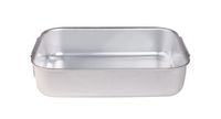 Pentole Agnelli ALMA15040 Rechthoekige Aluminium Bakplaat 40x28x8 cm