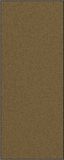 vidaXL Deurmat Bruin en Zwart 120 x 300 cm 100% Polyamide