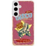Samsung Galaxy S24 Versterkt hard hoesje - ontwerp retro disco