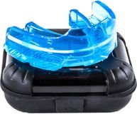 Makura LITHOS™ Gebitsbeschermer - blauw - Maat senior - beugelbitje