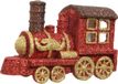 Decoris KAEMING B.V. Kerstboomhanger trein glinsterend rood en goud