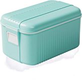 Merkloos / Sans marque Zeepschuimdoos, schuimende zeepbox voor afvoer - gadget voor aanrecht, draagbare zeepkist voor badkamer, appartement, slaapzaal