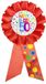 Folat 50 Jaar Happy Birthday Stippen Rozet