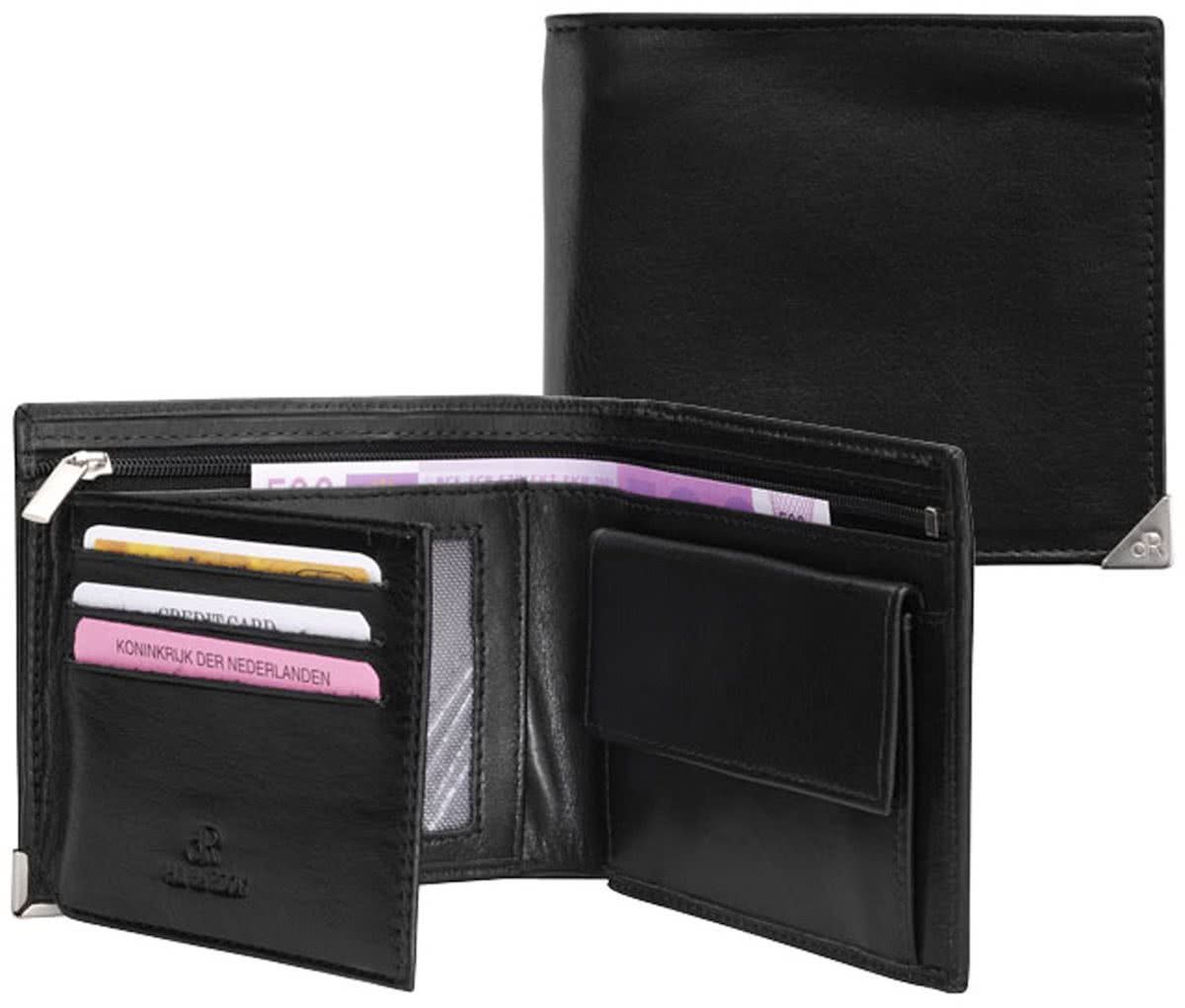 dR Amsterdam Billfold Zwart - Billfold - Zwart - 8712099006178