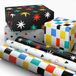 Hallmark 3 mini-rollen inpakpapier, 44,5 cm breed, 45 vierkante voet