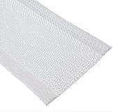 InLine® Kabelslang, geweven slang met klittenbandsluiting, 1m x 40mm wit