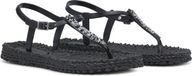Ilse Jacobsen Slippers met enkelband en glitter CHEERFUL10G - 001 Black