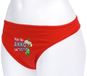 Punt en A i7 – Tanga geluksbrenger met sleutelhanger hoorn, rood