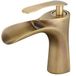 Unyqoos® Robinet cascade classique en laiton pour salle de bain avec commande simple