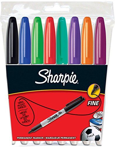 Sharpie S0814660 - Permanente markers - grijs - 8 stuks