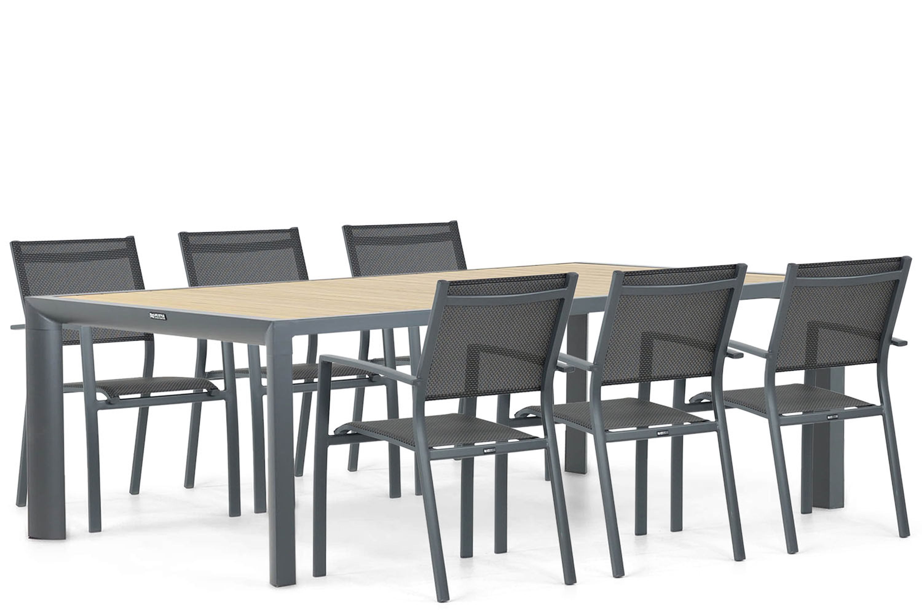 Lifestyle Garden Furniture Lifestyle Lifestyle Sella/Borello 240 cm dining tuinset 7-delig