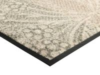wash+dry Floral Lace Decoratieve Deurmat Buiten, Binnen Rechthoekig Beige 75x120cm Wasbaar