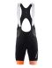 Craft Verve Glow C1 Bib Short (zwart / Flourange) M