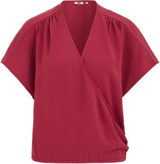 WE Fashion Dames blouse met overslag