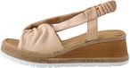 Next - Dames - Forever Comfort® sandalen met sleehak en open neus - Nude