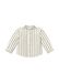 s.Oliver Mousseline shirt met lange mouwen en opstaande kraag