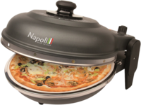 Optima Napoli Pizzaoven Cast Iron Zwart